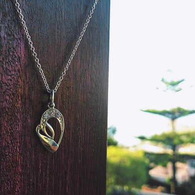 rowing Zircon Pendant