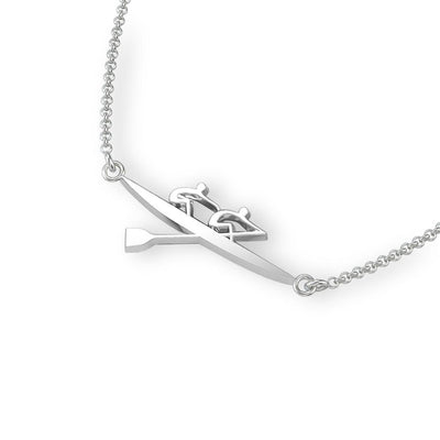 Rowing Pair Necklace