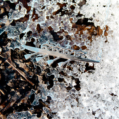 Rowing Quad Necklace Jewelry