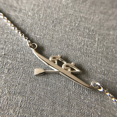 Rowing Pair Necklace Jewelry