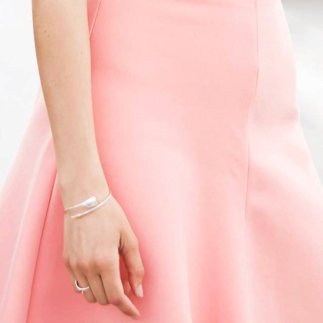 Girl Rowing Bent Bracelet