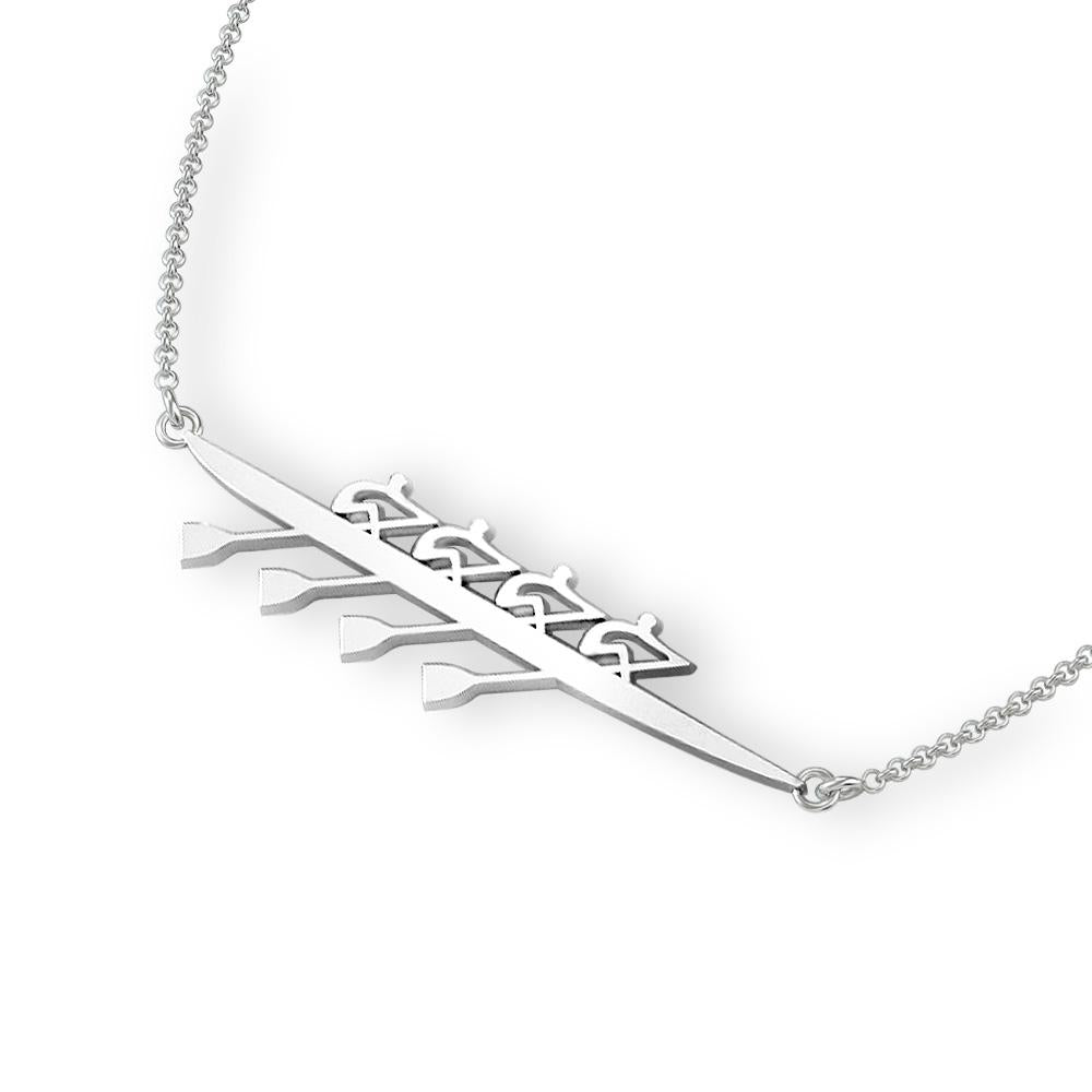 Rowing Quad Necklace