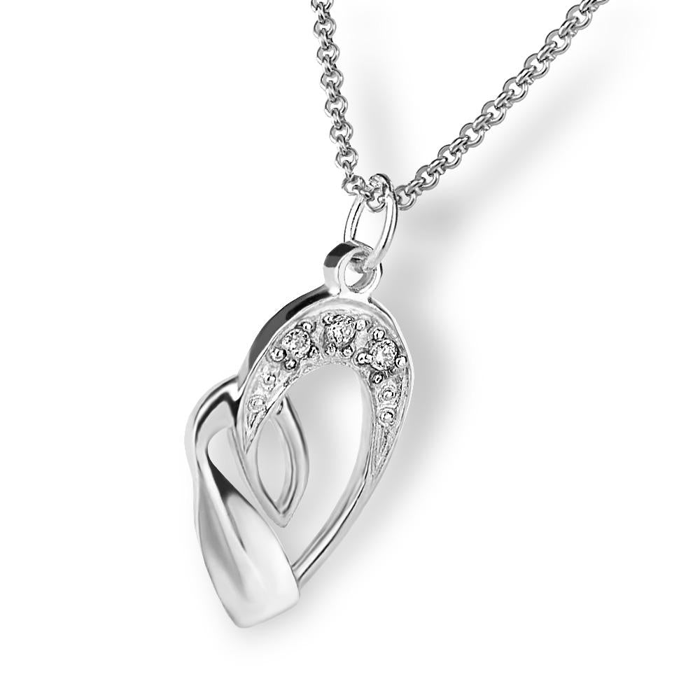 Heart Zircon Pendant