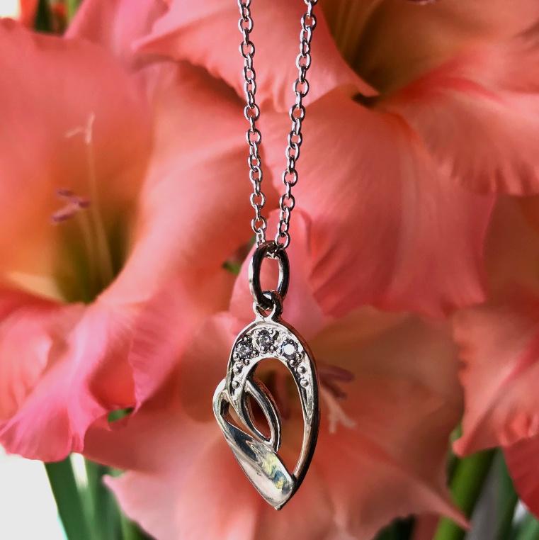 Heart Zircon Pendant